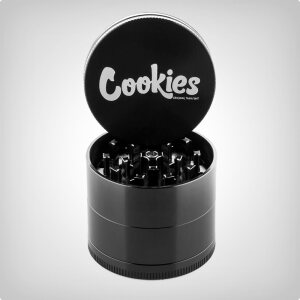 Medium 4 Piece Cookies Gloss Herb Grinders by Santa Cruz Shredder