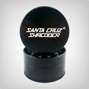 Large 4 Piece Gloss Herb Grinders by Santa Cruz Shredder