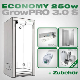 Growbox GrowPRO S, Grow Set 250W Economy