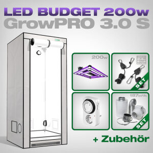 Low Budget Grow Set LED GrowPRO S, Lumatek ATS PRO 200W