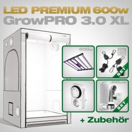 Growbox Komplettset LED GrowPRO XL, Lumatek ZEUS 600W PRO...