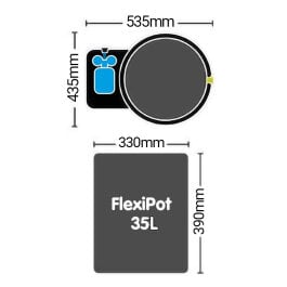 AutoPot 1Pot XXL Bewässerungsset 1 x 35L