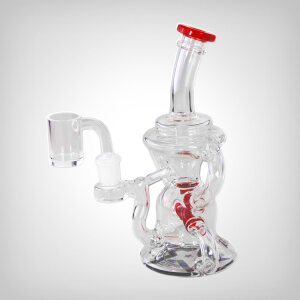 BLAZE Dab Rig Recycler, rot