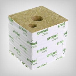 Grodan Delta rockwool cube XL, 15x15x14.2cm, ø...