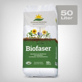 Sonnenerde Bio Faser Mulch, 50L